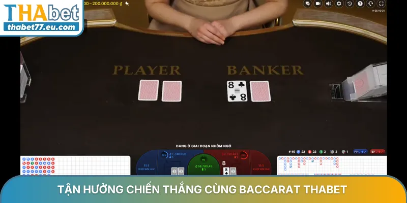 Baccarat THABET - Cách chơi game bài online với Dealer thật 2026