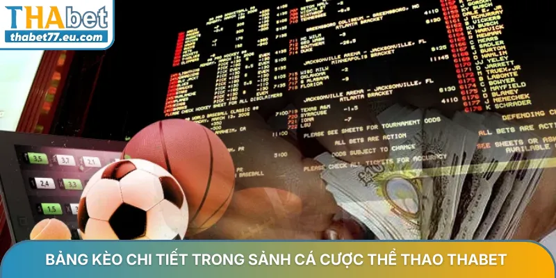 Cá cược thể thao THABET - Kèo nhà cái uy tín và mới nhất 2026