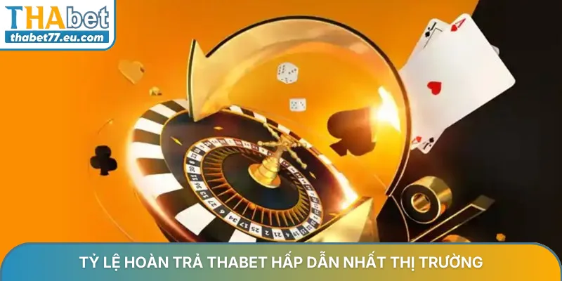 Hoàn trả Thabet chính sách ưu đãi hoàn tiền cược cao nhất 2026