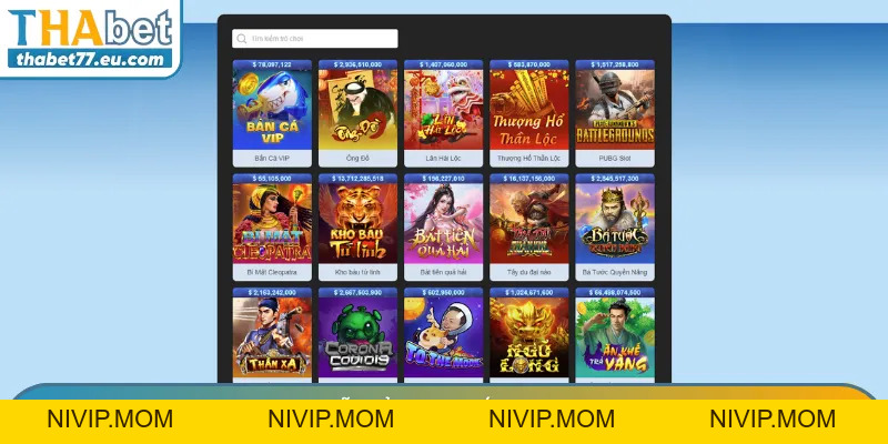 Top game slot nào dễ nổ hũ nhất - Khám phá tại Thabet 2026