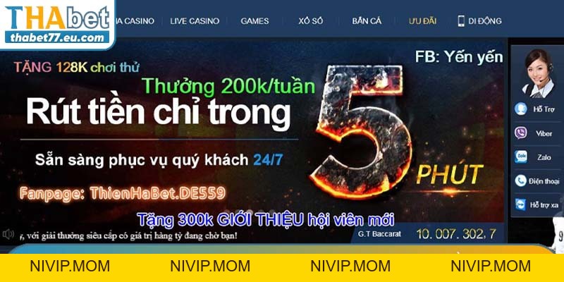 Thiên Hạ Bet trang chủ chính thức uy tín nhất năm 2026