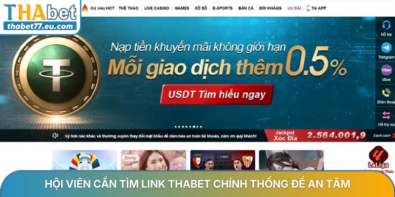 Tìm link THABET chính thống an toàn cập nhật mới nhất 2026